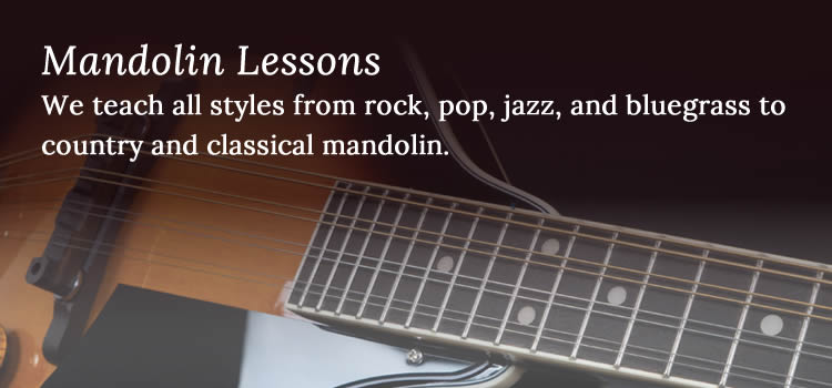 Mandolin Lessons - Niagara School of Music